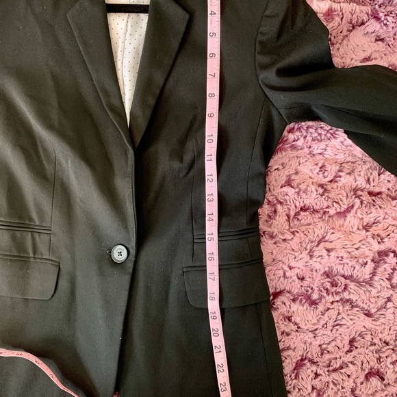 Black Express single button blazer - Picture 10 of 11